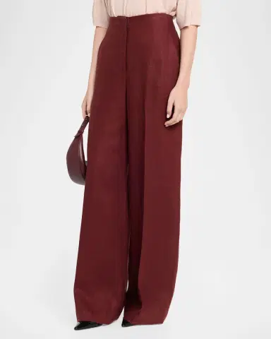Lafayette 148 New York Thames Wide-Leg Linen Pants | Thumbnail 7 Lafayette 148 New York Thames Wide-Leg Linen Pants | Thumbnail 7