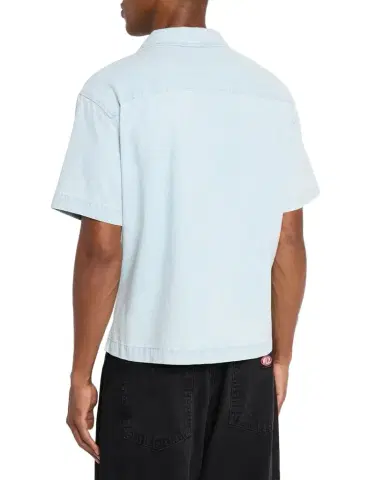 Frame Men's Short-Sleeve Camp Collar Shirt | Thumbnail 1 Frame Men's Short-Sleeve Camp Collar Shirt | Thumbnail 1