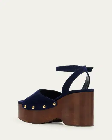 Gianvito Rossi Suede Ankle-Strap Platform Sandals | Thumbnail 15 Gianvito Rossi Suede Ankle-Strap Platform Sandals | Thumbnail 15