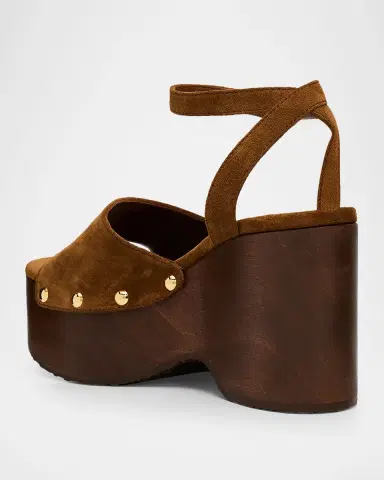Gianvito Rossi Suede Ankle-Strap Platform Sandals | Thumbnail 27 Gianvito Rossi Suede Ankle-Strap Platform Sandals | Thumbnail 27