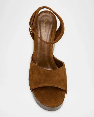 Gianvito Rossi Suede Ankle-Strap Platform Sandals | Thumbnail 29 Gianvito Rossi Suede Ankle-Strap Platform Sandals | Thumbnail 29