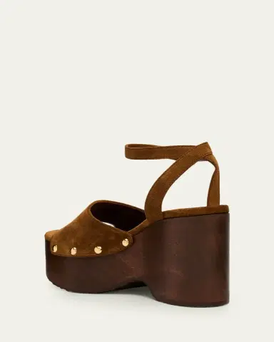 Gianvito Rossi Suede Ankle-Strap Platform Sandals | Thumbnail 32 Gianvito Rossi Suede Ankle-Strap Platform Sandals | Thumbnail 32