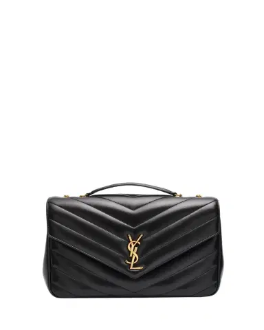 Saint Laurent Loulou Large YSL Chain Shoulder Bag in Quilted Leather | Thumbnail 1 Saint Laurent Loulou Large YSL Chain Shoulder Bag in Quilted Leather | Thumbnail 1