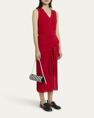 Proenza Schouler Silo Striped Napa Leather Shoulder Bag | Thumbnail 5 Proenza Schouler Silo Striped Napa Leather Shoulder Bag | Thumbnail 5