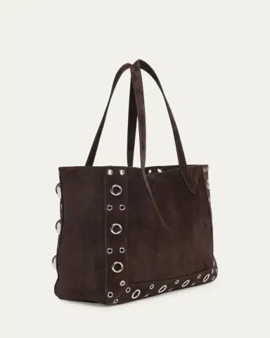 Valentino Garavani Nellcote Studded Suede Tote Bag | Thumbnail 8 Valentino Garavani Nellcote Studded Suede Tote Bag | Thumbnail 8