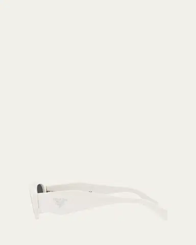 Prada Geometric Rectangle Acetate Sunglasses | Thumbnail 5 Prada Geometric Rectangle Acetate Sunglasses | Thumbnail 5