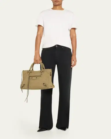 Balenciaga Le City Medium Canvas Top-Handle Bag | Thumbnail 5 Balenciaga Le City Medium Canvas Top-Handle Bag | Thumbnail 5