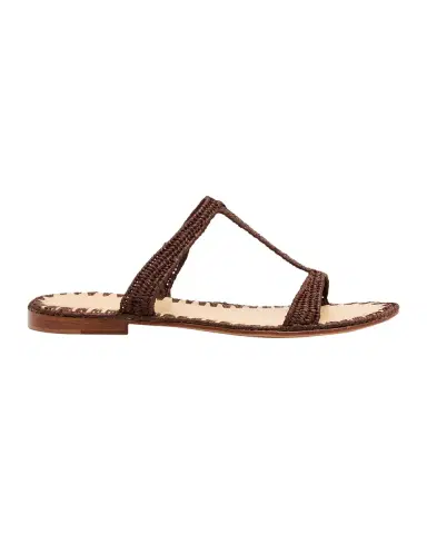 Carrie Forbes Tume Raffia T-Strap Slide Sandals | Thumbnail 2 Carrie Forbes Tume Raffia T-Strap Slide Sandals | Thumbnail 2
