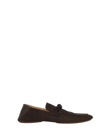 Bottega Veneta Men's Daddy Nubuck Collapsible-Heel Loafers | Thumbnail 1 Bottega Veneta Men's Daddy Nubuck Collapsible-Heel Loafers | Thumbnail 1