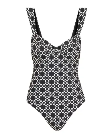 SIMKHAI Lexi Bustier One-Piece Swimsuit | Thumbnail 1 SIMKHAI Lexi Bustier One-Piece Swimsuit | Thumbnail 1