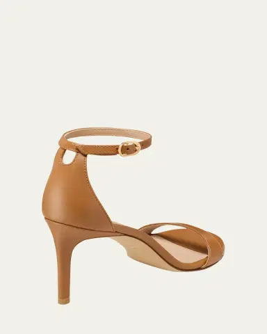 Stuart Weitzman Nudist Leather Ankle-Strap Sandals | Thumbnail 5 Stuart Weitzman Nudist Leather Ankle-Strap Sandals | Thumbnail 5