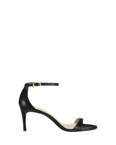 Stuart Weitzman Nudist Leather Ankle-Strap Sandals | Thumbnail 1 Stuart Weitzman Nudist Leather Ankle-Strap Sandals | Thumbnail 1
