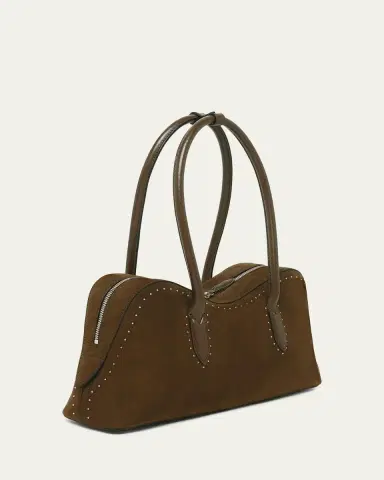 Stella McCartney Ryder Vegan Suede Shoulder Bag | Thumbnail 2 Stella McCartney Ryder Vegan Suede Shoulder Bag | Thumbnail 2