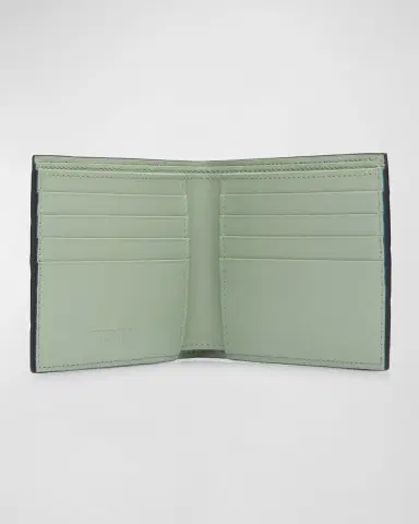 Bottega Veneta Men's Intrecciato 15 Bicolor Leather Bifold Wallet | Thumbnail 2 Bottega Veneta Men's Intrecciato 15 Bicolor Leather Bifold Wallet | Thumbnail 2