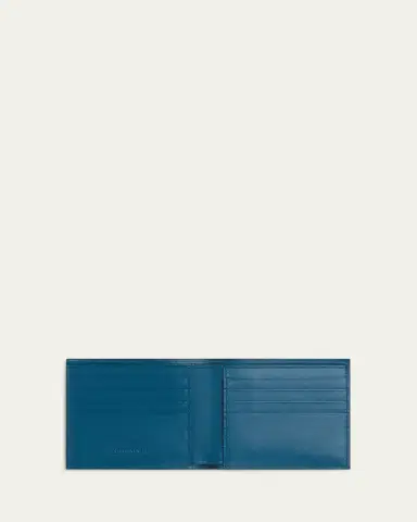 Bottega Veneta Men's Intrecciato 15 Bicolor Leather Bifold Wallet | Thumbnail 15 Bottega Veneta Men's Intrecciato 15 Bicolor Leather Bifold Wallet | Thumbnail 15