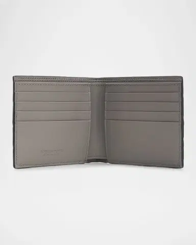 Bottega Veneta Men's Intrecciato 15 Bicolor Leather Bifold Wallet | Thumbnail 16 Bottega Veneta Men's Intrecciato 15 Bicolor Leather Bifold Wallet | Thumbnail 16