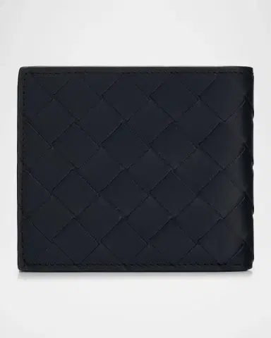 Bottega Veneta Men's Intrecciato 15 Bicolor Leather Bifold Wallet | Thumbnail 17 Bottega Veneta Men's Intrecciato 15 Bicolor Leather Bifold Wallet | Thumbnail 17