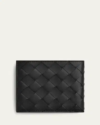 Bottega Veneta Men's Intrecciato 15 Bicolor Leather Bifold Wallet | Thumbnail 7 Bottega Veneta Men's Intrecciato 15 Bicolor Leather Bifold Wallet | Thumbnail 7