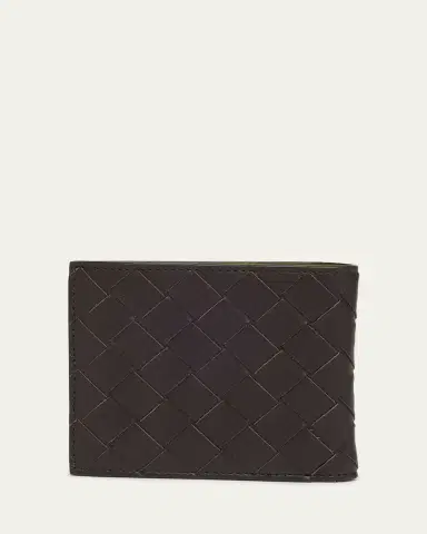 Bottega Veneta Men's Intrecciato 15 Bicolor Leather Bifold Wallet | Thumbnail 10 Bottega Veneta Men's Intrecciato 15 Bicolor Leather Bifold Wallet | Thumbnail 10
