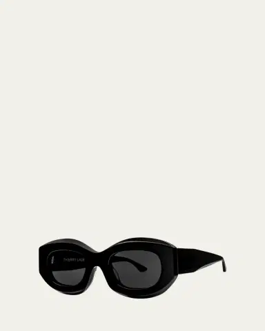 Thierry Lasry Trophy Oval Acetate Sunglasses | Thumbnail 6 Thierry Lasry Trophy Oval Acetate Sunglasses | Thumbnail 6