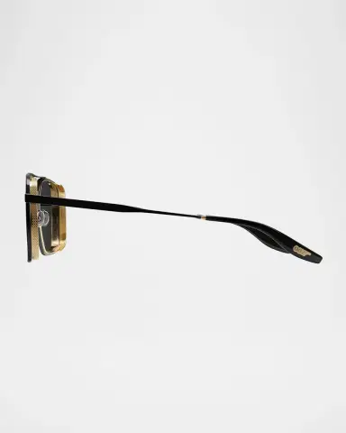BARTON PERREIRA Men's Scaramanga 007 Titanium Aviator Sunglasses | Thumbnail 2 BARTON PERREIRA Men's Scaramanga 007 Titanium Aviator Sunglasses | Thumbnail 2