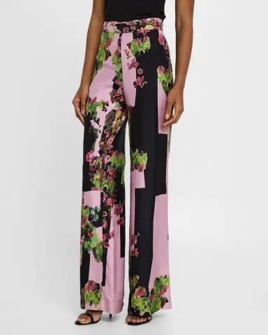 Libertine Pink London Terrace Silk Aarons Pants | Thumbnail 3 Libertine Pink London Terrace Silk Aarons Pants | Thumbnail 3