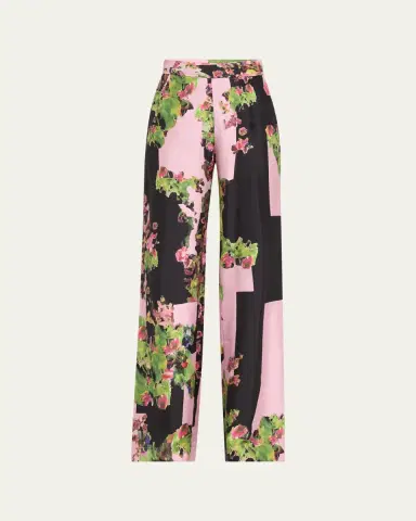Libertine Pink London Terrace Silk Aarons Pants | Thumbnail 5 Libertine Pink London Terrace Silk Aarons Pants | Thumbnail 5