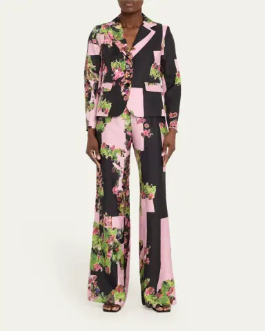 Libertine Pink London Terrace Silk Aarons Pants | Thumbnail 6 Libertine Pink London Terrace Silk Aarons Pants | Thumbnail 6