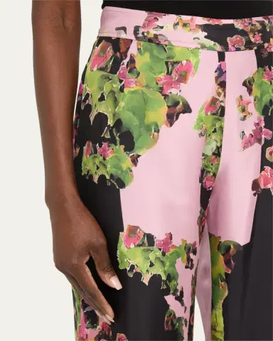 Libertine Pink London Terrace Silk Aarons Pants | Thumbnail 9 Libertine Pink London Terrace Silk Aarons Pants | Thumbnail 9