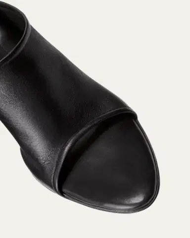 CHRISTEN Stretch Leather Wedge Slide Sandals | Thumbnail 2 CHRISTEN Stretch Leather Wedge Slide Sandals | Thumbnail 2