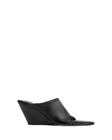 CHRISTEN Stretch Leather Wedge Slide Sandals | Thumbnail 1 CHRISTEN Stretch Leather Wedge Slide Sandals | Thumbnail 1