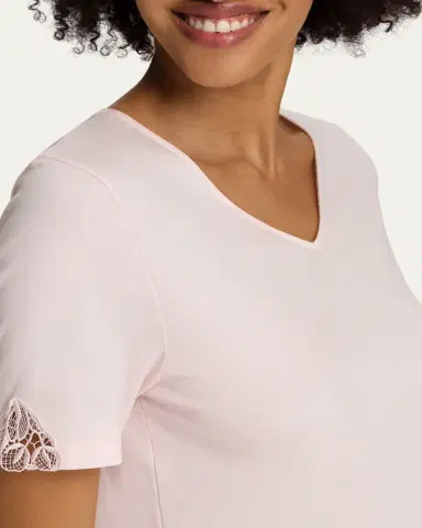 Hanro Belina Embroidered-Inset Cotton Nightgown | Thumbnail 4 Hanro Belina Embroidered-Inset Cotton Nightgown | Thumbnail 4