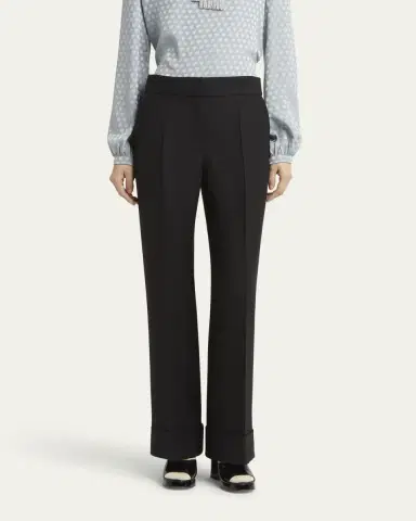 Valentino Garavani Crepe Couture Trousers | Thumbnail 4 Valentino Garavani Crepe Couture Trousers | Thumbnail 4
