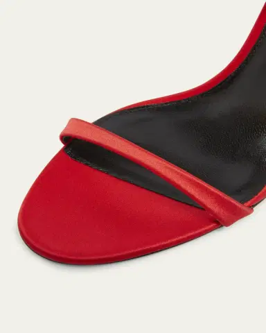 Proenza Schouler Slash Satin Ankle-Strap Sandals | Thumbnail 3 Proenza Schouler Slash Satin Ankle-Strap Sandals | Thumbnail 3