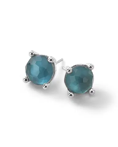 Ippolita Mini Stud Earrings in Sterling Silver | Thumbnail 3 Ippolita Mini Stud Earrings in Sterling Silver | Thumbnail 3