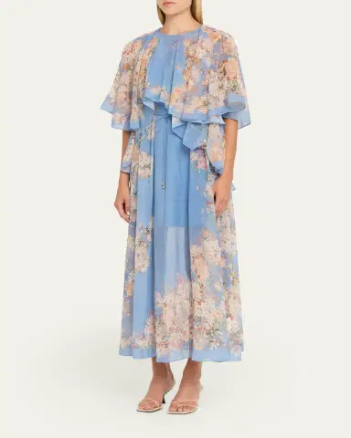Zimmermann Cascadian Tiered Maxi Dress | Thumbnail 4 Zimmermann Cascadian Tiered Maxi Dress | Thumbnail 4