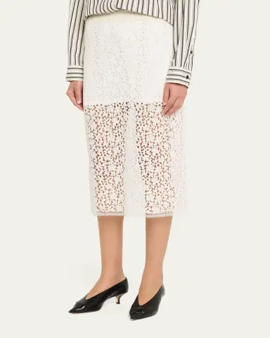 Maria McManus Lace Ruched Skirt | Thumbnail 4 Maria McManus Lace Ruched Skirt | Thumbnail 4