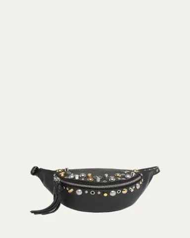 Valentino Garavani Men's Nellcote Studded Leather Belt Bag | Thumbnail 5 Valentino Garavani Men's Nellcote Studded Leather Belt Bag | Thumbnail 5