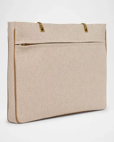 Valentino Garavani Viva Superstar Large VLOGO Canvas Tote Bag | Thumbnail 2 Valentino Garavani Viva Superstar Large VLOGO Canvas Tote Bag | Thumbnail 2