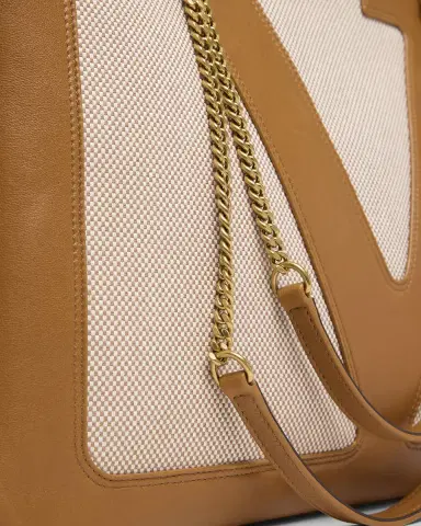Valentino Garavani Viva Superstar Large VLOGO Canvas Tote Bag | Thumbnail 5 Valentino Garavani Viva Superstar Large VLOGO Canvas Tote Bag | Thumbnail 5