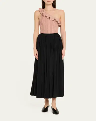 Zimmermann Lucky Metallic Frill Tank Top | Thumbnail 2 Zimmermann Lucky Metallic Frill Tank Top | Thumbnail 2