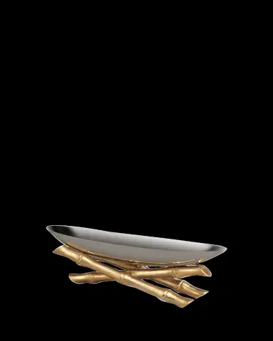 L'Objet Bambou Small Serving Boat | Thumbnail 2 L'Objet Bambou Small Serving Boat | Thumbnail 2