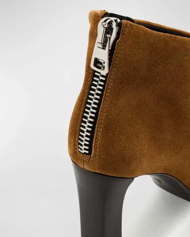 Giuseppe Zanotti Sensorial Suede Leather Ankle Booties | Thumbnail 5 Giuseppe Zanotti Sensorial Suede Leather Ankle Booties | Thumbnail 5