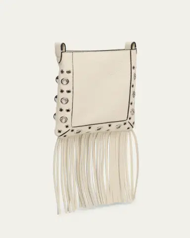 Valentino Garavani Nellcote Small Fringe Studded Leather Crossbody Bag | Thumbnail 3 Valentino Garavani Nellcote Small Fringe Studded Leather Crossbody Bag | Thumbnail 3