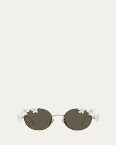Loewe Signature Floral Metal Sunglasses | Thumbnail 6 Loewe Signature Floral Metal Sunglasses | Thumbnail 6