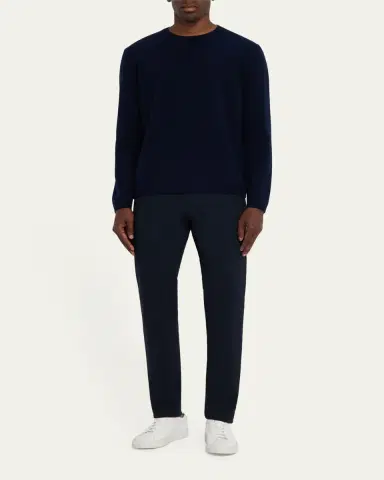 Bergdorf Goodman Men's Cashmere Crewneck Sweater | Thumbnail 10 Bergdorf Goodman Men's Cashmere Crewneck Sweater | Thumbnail 10