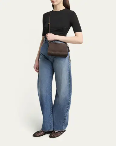 Alaïa Le Click Small Shoulder Bag in Nubuck Leather | Thumbnail 10 Alaïa Le Click Small Shoulder Bag in Nubuck Leather | Thumbnail 10