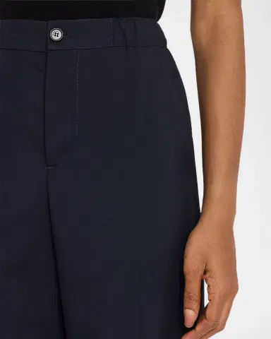 Marni Elastic Waistband Straight-Leg Trousers | Thumbnail 4 Marni Elastic Waistband Straight-Leg Trousers | Thumbnail 4