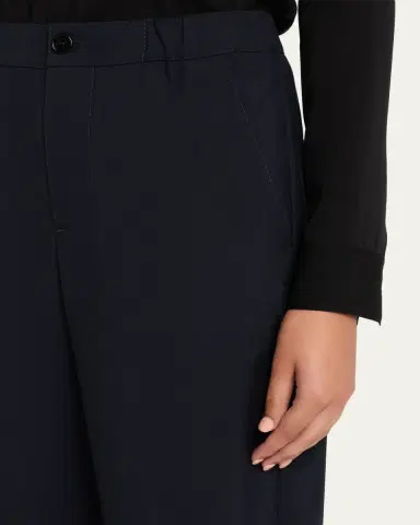 Marni Elastic Waistband Straight-Leg Trousers | Thumbnail 9 Marni Elastic Waistband Straight-Leg Trousers | Thumbnail 9