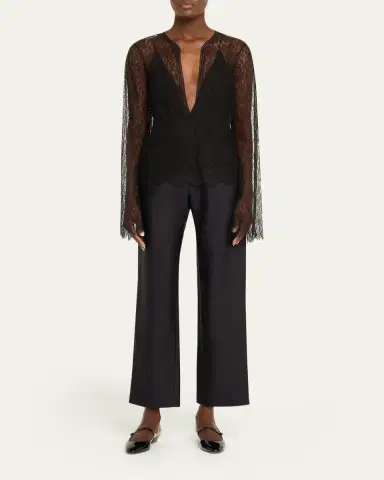 Brandon Maxwell The Phoenix Low-Rise Trousers | Thumbnail 2 Brandon Maxwell The Phoenix Low-Rise Trousers | Thumbnail 2